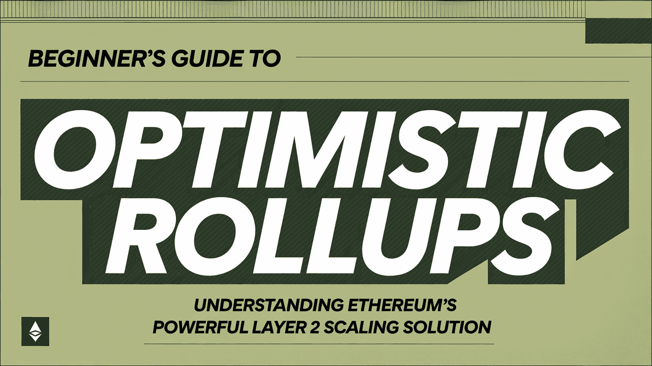 Beginner's Guide to Optimistic Rollups: Understanding Ethereum's Powerful Layer 2 Scaling Solution