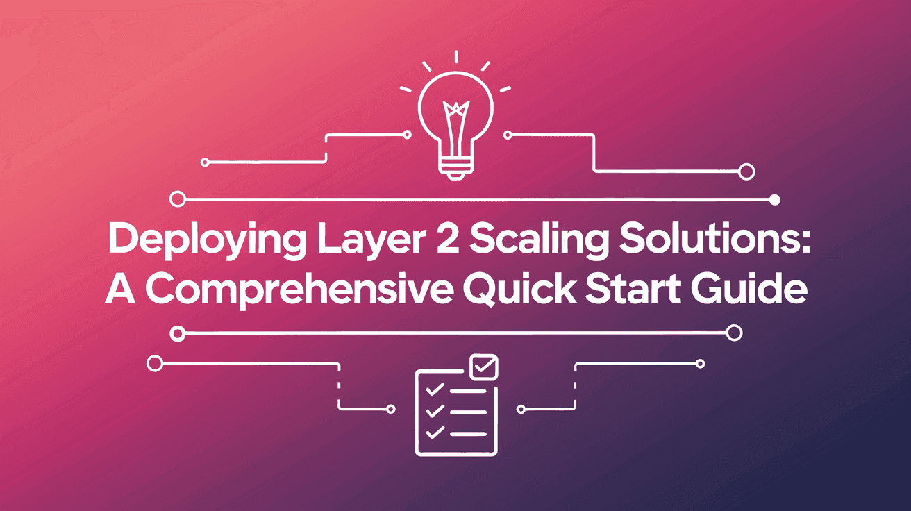 Deploying Layer 2 Scaling Solutions: A Comprehensive Quick Start Guide