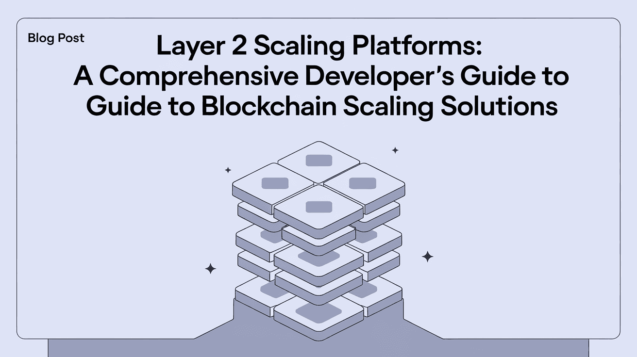 Layer 2 Scaling Platforms: A Comprehensive Developer's Guide to Blockchain Scaling Solutions